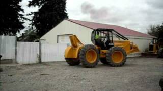 John Deere 540B winch Skidder [upl. by Litha]