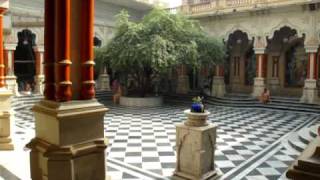 Inside The Krishna Balaram Temple Vrindavan India [upl. by Aimahc12]