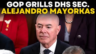 Alejandro Mayorkas News LIVE DHS Secretary Mayorkas Testifies On Budget In House Hearing  US News [upl. by Arriat]