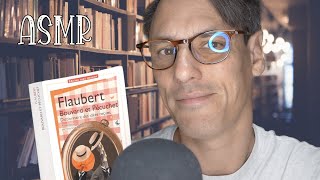 ASMR FR 📚 Papa Écureuil squatte ma chaîne et nous chuchote et parle de Flaubert [upl. by Lilas34]