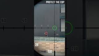 Cop on the Edge Rocket Takedown in Pure Sniper  Saving Hostages 7 Days to Save Lives Clutch Play [upl. by Vasileior]