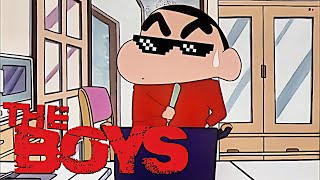 Shinchan Sigma moments in hindi  Shinchan Thug life in hindi  Shinchan Funny moments in hindi P2 [upl. by Juliet]