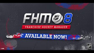 Franchise Hockey Manager 8  Gameplay and QampA on the Upcoming Release [upl. by Kcirnek758]