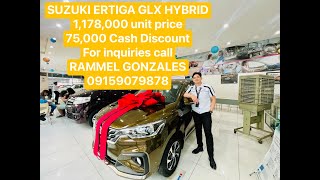 Bakit mabili at mura ang SUZUKI ERTIGA GLX HYBRID 2024 sa Pilipinas rammelgonzales [upl. by Ilil]