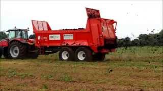 K Two Bio Mk 3 Muck Spreader [upl. by Adnaugal]