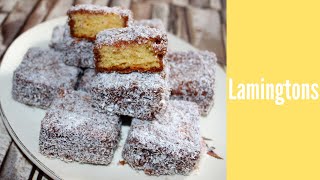 Lamingtons Without Oven Recipe Easy to make Miksz Cuisine [upl. by Einallem]