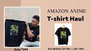 Best Anime Tshirts In The Market  Darkbuck TShirts Review🔥 Only ₹599  100 Bio Washed Cotton [upl. by Onimixam221]