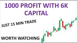 TRADE ON 17052024  SEBI Certified Analyst  NIFTY  1000 PROFIT IN 15 MINUTES  TELUGU [upl. by Werdnael]