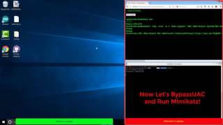 Phishing Domain Credentials amp Running Mimikatz Vs Win10 Enterprise with WHID Software [upl. by Tnarud776]