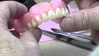 38 Finishing a Complete Denture Waxup [upl. by Zoller]