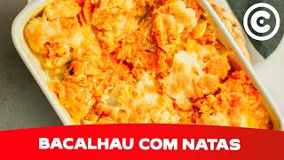 Versão Saudável de Bacalhau com Natas [upl. by Sitoeht]