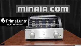 PrimaLuna EVO 100 amplificatore integrato a valvole con EL34 HiFi audio [upl. by Letnwahs409]