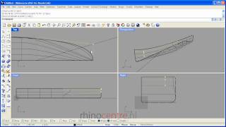 Rhino3d Tutorial Part 1 Control Point Modeling Basics [upl. by Lednyk]