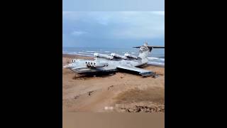 EkranoplanCaspianSeaMonster airplane aeroplane russia historical [upl. by Eenwahs394]