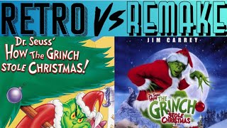 Retro Vs Remake 92 The Grinch Who Stole Christmas 1966 vs 2000 vs 2018 [upl. by Lleneg]