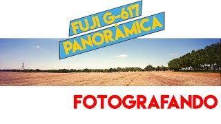 Fuji G617 Panorâmica fotografando [upl. by Anpas]