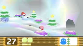 Kirby 64 The Crystal Shards  Level Shiver Star1 [upl. by Airdni319]