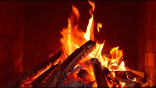 Nighttime Comfort ASMR Fireplace to Melt Away Stress and Tension  Peaceful Fire Sounds [upl. by Mintun]