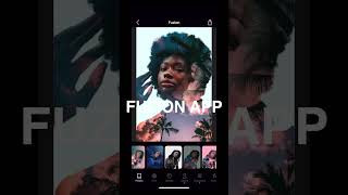 the best app for double exposures fuzionapp photoediting photography photoshop [upl. by Emma]