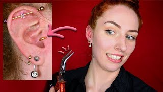 Piercings Tragus jewellery change 1st time😱 [upl. by Aniles]