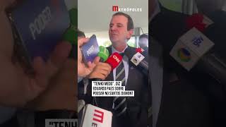 quotTenho medoquot diz Eduardo Paes sobre pousar no Santos Dumont [upl. by Air951]