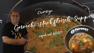 Cremige Gnocchi  Hackfleisch  Suppe [upl. by Bille]