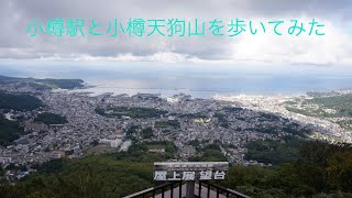 小樽駅と天狗山を歩いてみたI walked around Otaru Station and Mt Tengujapan walking otaru hokkaido vlog [upl. by Cavanaugh]