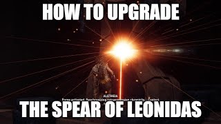 Assassins Creed Odyssey  How to upgrade the Spear of Leonidas [upl. by Adair322]