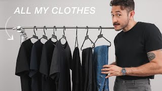 The SIMPLE Minimalist Capsule Wardrobe for normal people [upl. by Phelips629]