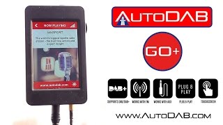 AutoDAB GO Universal Plug amp Play Digital Radio [upl. by Rosemonde]