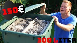 Rieselfilter für 150€ selber bauen easy  Koi Blog 223 Teil 1 [upl. by Joell]