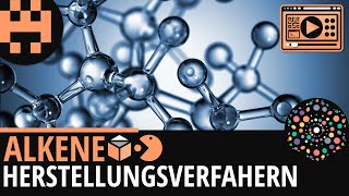 Alkene Herstellungsverfahren einfach erklärt│Chemie Lernvideo Learning Level Up [upl. by Zweig]