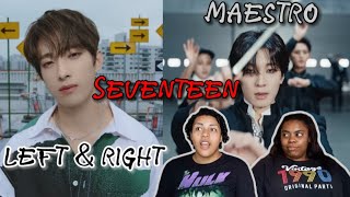 REACT  SEVENTEEN  Left amp Right Official MV  Maestro Official MV [upl. by Areivax]