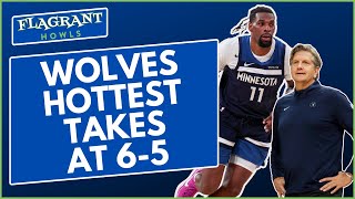 Hottest Minnesota Timberwolves takes despite a slow start [upl. by Neersan]