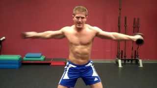 How To Standing Oblique Twists with Dumbbells [upl. by Creight]