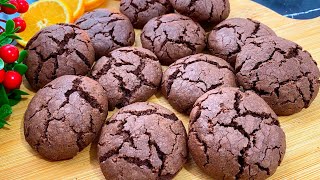 MAKKELIJKE KOEKJES RECEPT ZONDER BOTER 👌 CRACKED CHOCOLATE COOKIES [upl. by Clute]