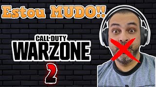 BUG DO MICROFONE MUDO NO WARZONE 2 RESOLVIDO [upl. by Buford]