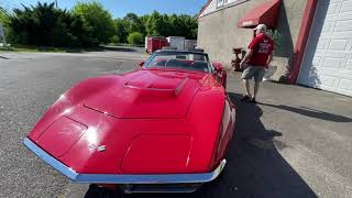 June 30th  South Jersey Auction lot number 173 1969 Chevrolet Corvette Convertible SMBLK [upl. by Lawley]