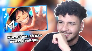 Luffy One Piece  Rei Dos Piratas  M4rkim  REACT [upl. by Higbee]