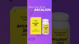 Arcalion para que sirve [upl. by Rodnas]