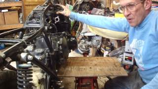 GS Suzuki engine removal [upl. by Flss698]