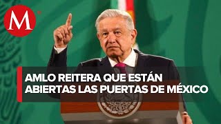 AMLO ordena levantar veto a extranjeros para entrar al país [upl. by Ayvid147]