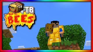 FEED THE BEES ADDON  Minecraft Lets Play EP3 quotTrying To Get New Bees quot [upl. by Abbe140]