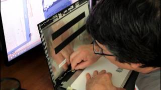 How to replace laptop screen Acer ASPIRE E15 E5574T5365 [upl. by Salvadore271]