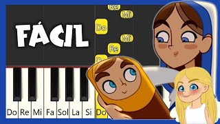 Pastores Venid Villancico  TUTORIAL DE PIANO FÁCIL [upl. by Nyledam634]