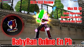 BabyRan Online EnPH  Beta Test Review March 8 2024 [upl. by Walkling]