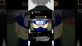 Did Kakashi die 🤔 [upl. by Dnanidref]