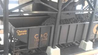 Operating coal loader Wireless controlled [upl. by Elish]