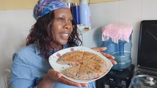 how I made my african arrowroot pancakebreakfastsubscribecooking food Linetke [upl. by Annaiuq]