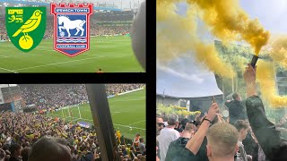 DERBY DAY DELIGHT AS NORWICH DEFEAT IPSWICH Norwich City 10 Ipswich Town  Matchday Vlog [upl. by Norine]